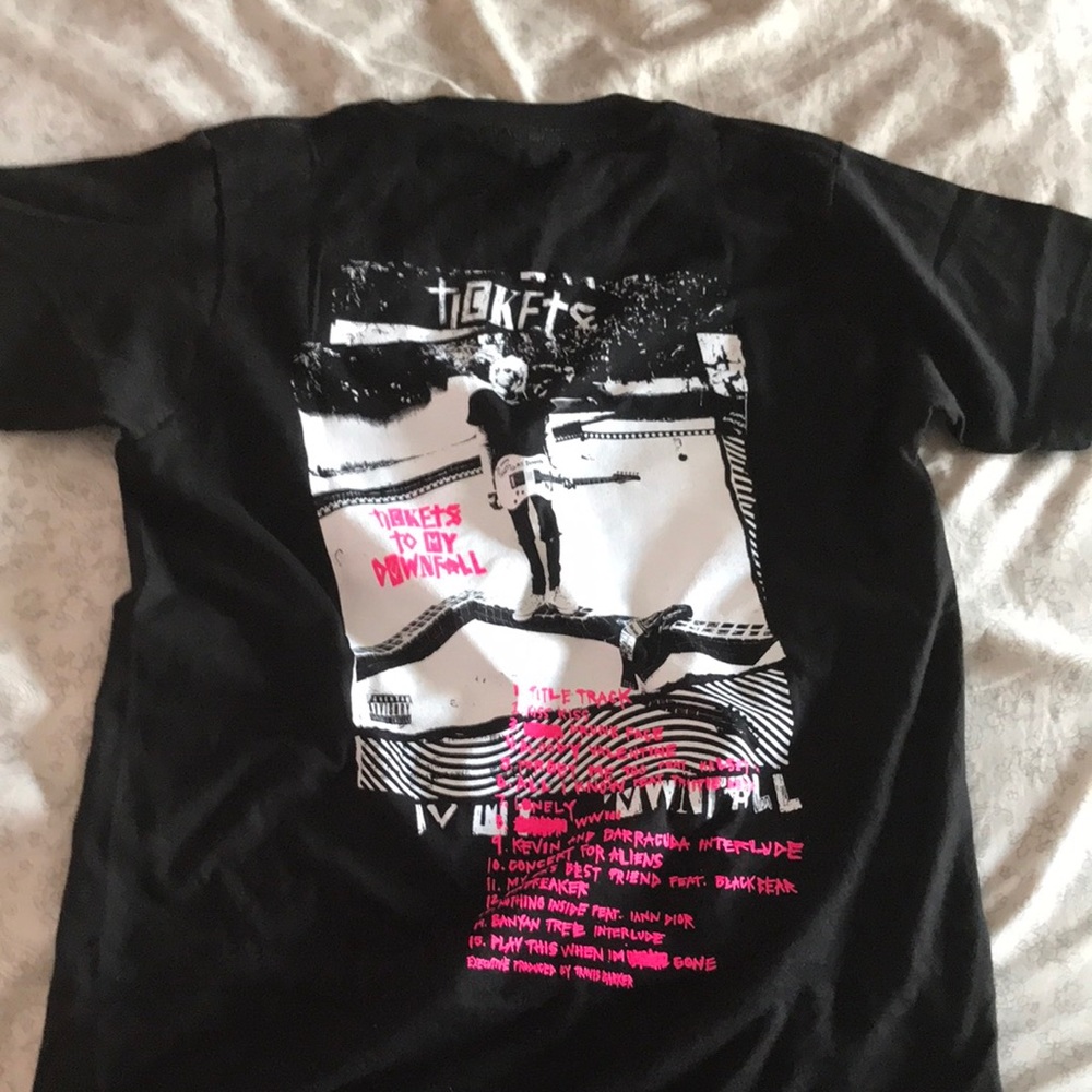 Machine gun Kelly tickets to my downfall shirt
